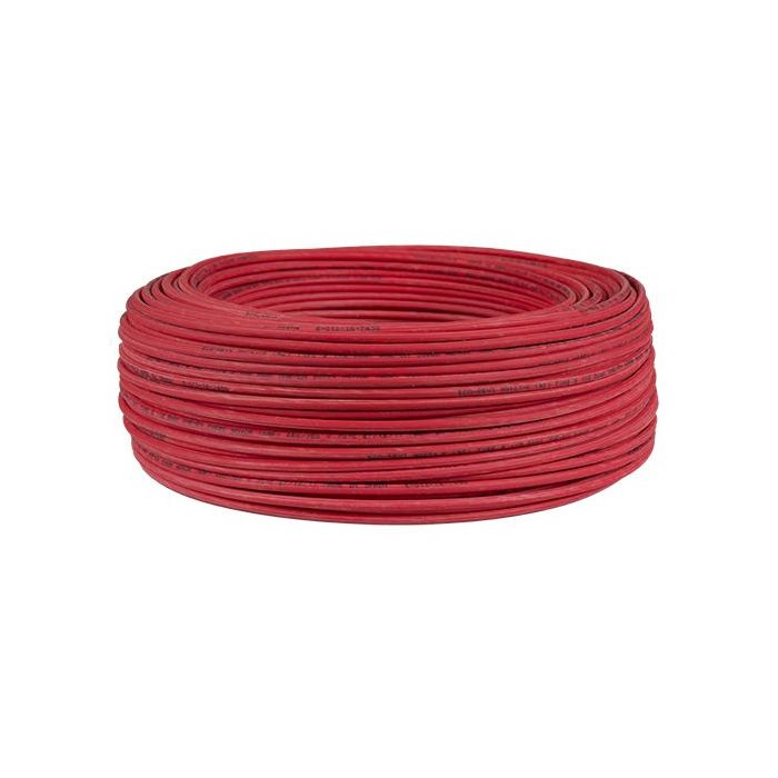 Cable Libre de Halógeno ECO-REVI 2.5mm Rojo H07Z1-K x Rollo 100 Metros.