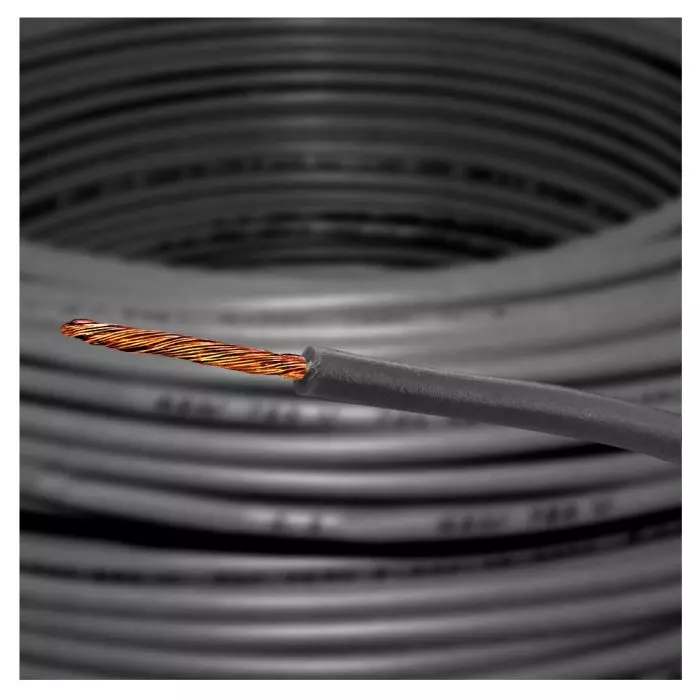 Cable Ca 0,5mm H05v-K Negro R-100m 70°c 500v 29081 main product photo
