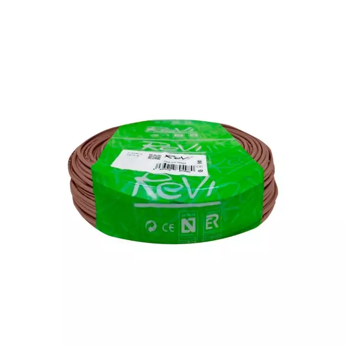 Cable de Control CA 1.5mm2 H07V-K Café x Rollo 100MTS main product photo