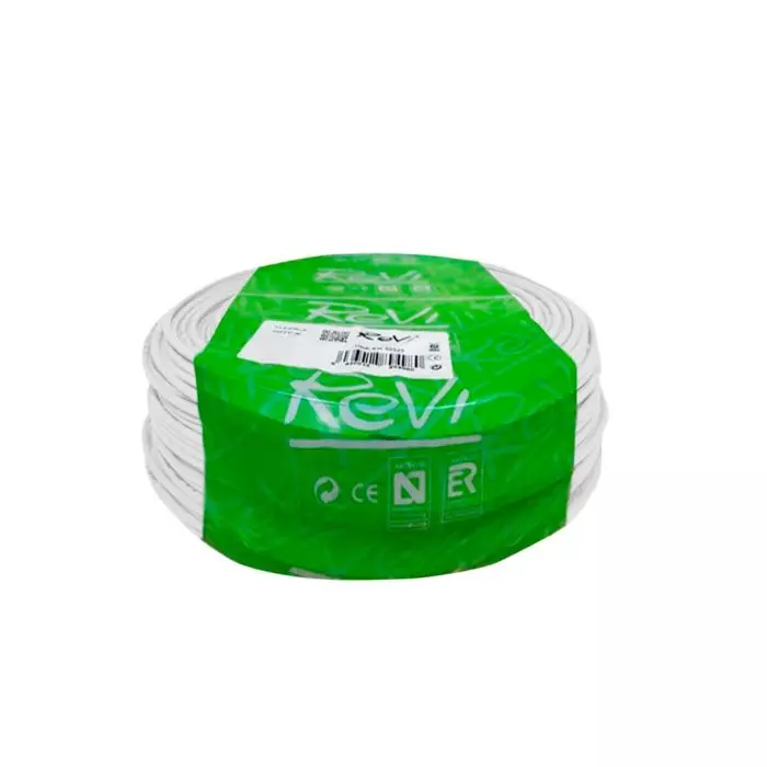 Cable de Control CA 2.5mm2 H07V-K Blanco x Rollo 100MTS main product photo