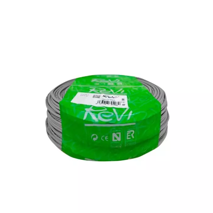 Cable de Control CA 2.5mm2 H07V-K Gris x Rollo 100MTS main product photo