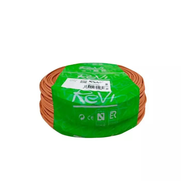 Cable de Control CA 2.5mm2 H07V-K Naranjo x Rollo 100MTS main product photo
