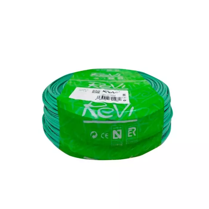 Cable de Control CA 2.5mm2 H07V-K Verde x Rollo 100MTS main product photo