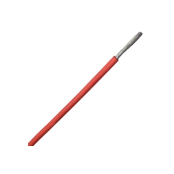 Cable Silicona 2.5mm2 Rojo Rollo-100mts