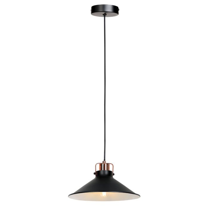 Lampara Colgante Decorativa Negro Matte & Cobre Brillante E-27 220VAC main product photo