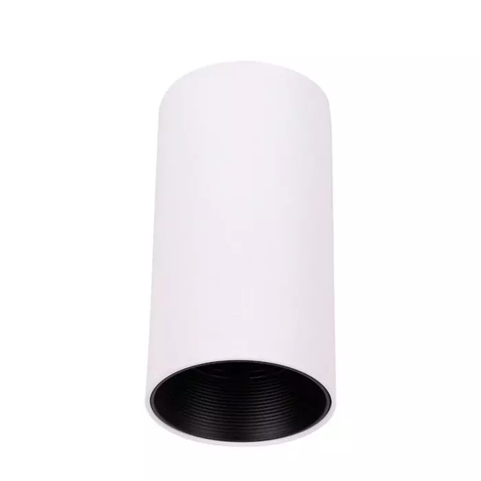 Foco Sobrepuesto Cilinder Fijo GU-10 Blanco IP20 Ø85x150mm main product photo