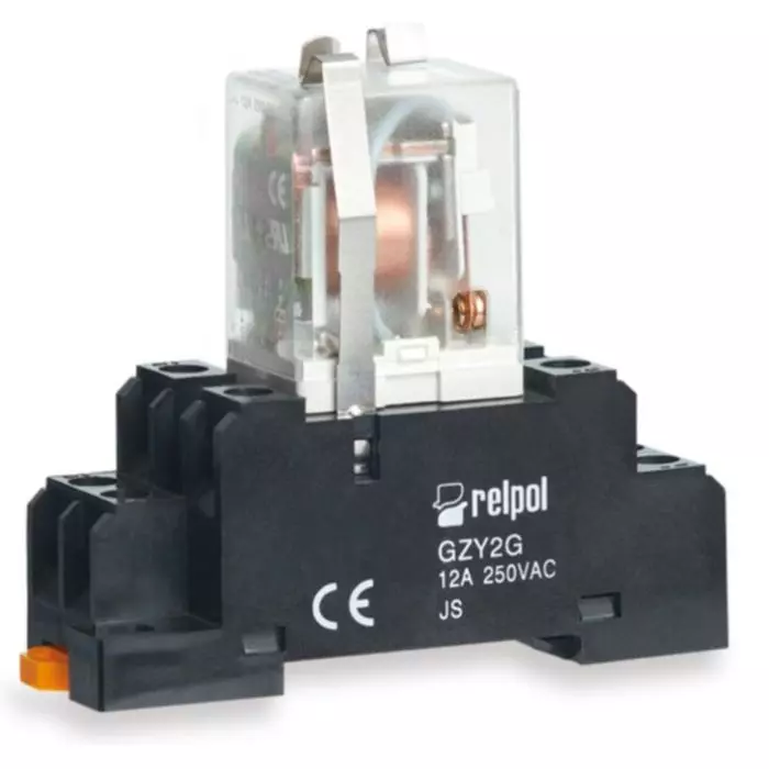 Base Para Relé Miniatura Gzy2g C/Clip (2613972+2614912) main product photo