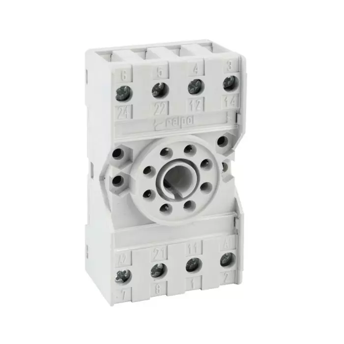 Base Para Relé Octal Pz8 Con Clip Pz11-0031(592005) main product photo