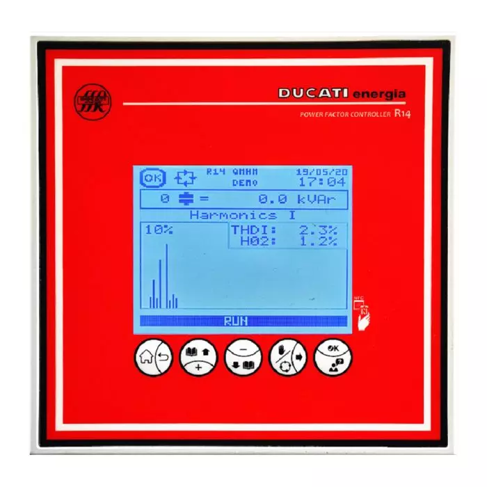 Relé Energía Reactiva 14 Pasos Rego 14 Modb 4.15.98.81.40. main product photo