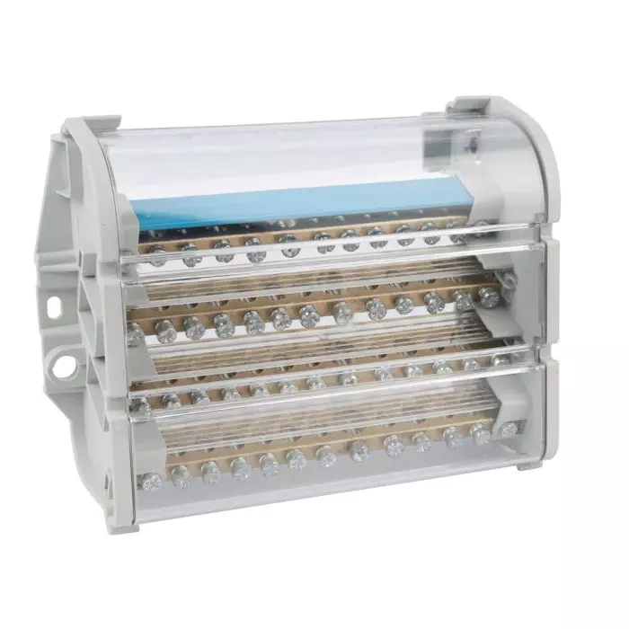 Barra Repartidora Tetrapolar 4 Polos 13 Contactos 160a main product photo