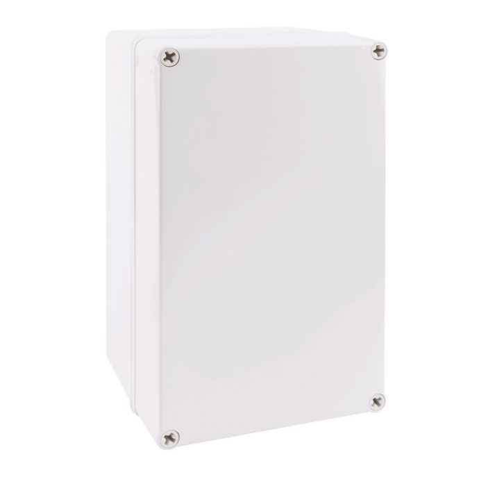 Caja Estanco Industrial IP65 Transparente Con Placa De Montaje Gris  280x190x180 -Vitel Energía