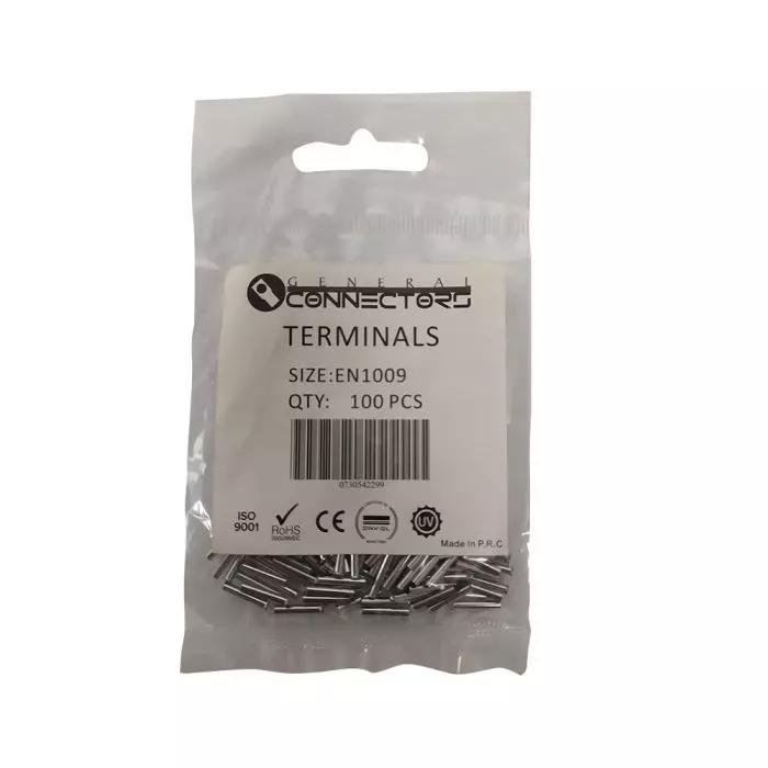 Ferrules Sin Aislación Para Cables De 0.75mm² main product photo