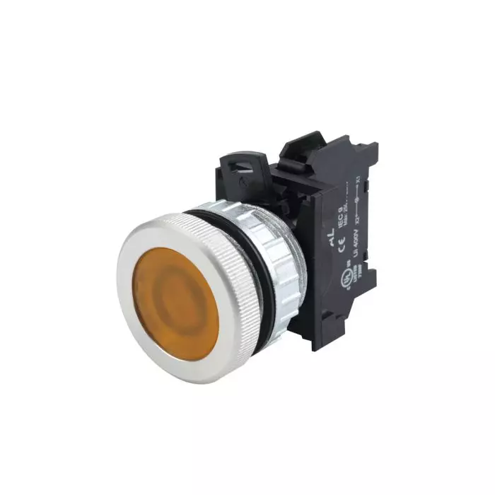 Piloto Led Ambar Metal Rasante 30mm 220v Nv302 Ref.12715514 main product photo