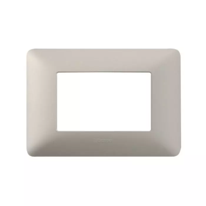 Placa 3 Puestos Pvc Titanio Claro Matix Am503m3tc main product photo