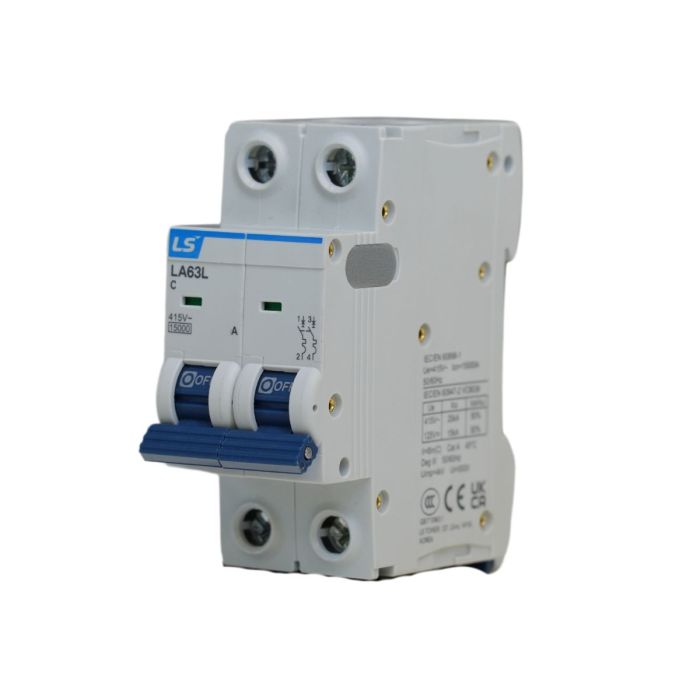 Interruptor Automático 2x50A Curva C Ruptura 15kA LS ELECTRIC