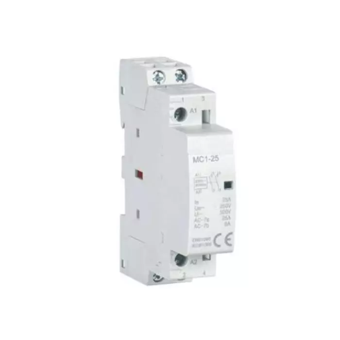 Contactor Monofasico 230vca 16a 1na R/Din 1p main product photo