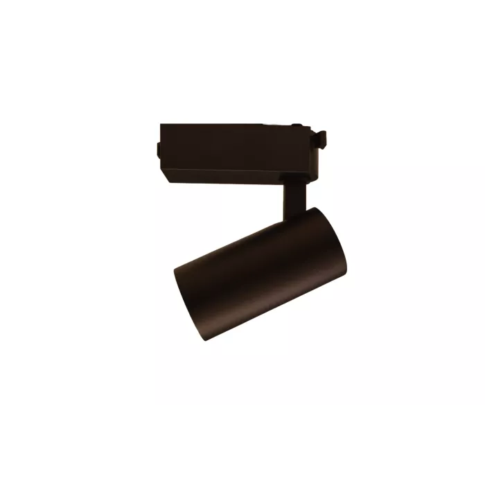 Foco Riel Monofásico LED 7W 3000K Negro Ø60x120mm main product photo