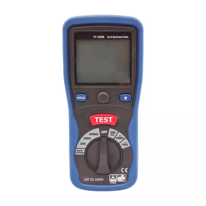 Tester Resistencia de Puesta a Tierra Digital 20/200/2000 Ω main product photo
