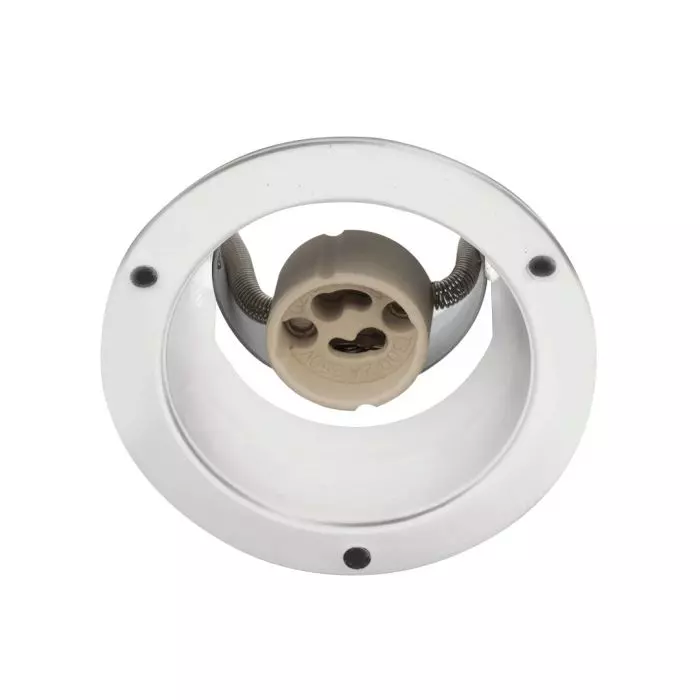 Foco Emb Module D-39 85mm Gu10 Basculante Blanco Ip20 B/Liso main product photo