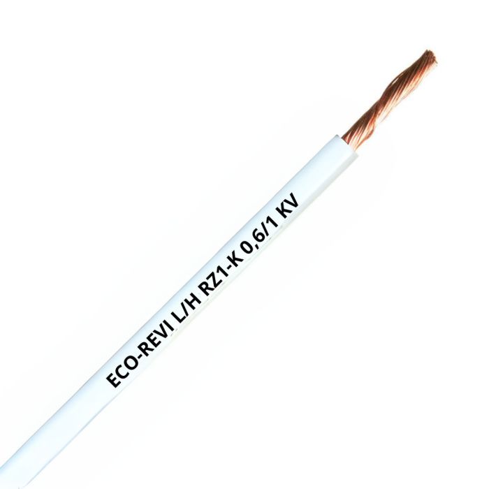 Cable Libre De Halógeno 2.5mm² Blanco RZ1-K Monopolar x Metro REVI
