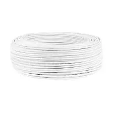 Cable Libre de Halógeno 1.5mm2 Blanco H07Z1-K X Rollo 100 Mts. REVI