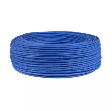 Cable Libre de Halógeno 4.0mm2 Azul H07Z1-K X Rollo 100 Mts. REVI