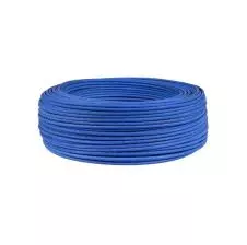 Cable Libre de Halógeno 6.0mm2 Azul H07Z1-K X Rollo 100 Mts. REVI