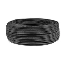 Cable Libre de Halógeno 2.5mm2 Negro H07Z1-K X Rollo 100 Mts. REVI