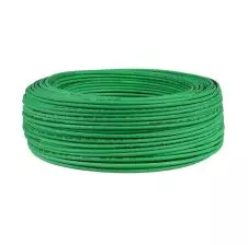 Cable Libre de Halógeno 1.5mm2 Verde H07Z1-K X Rollo 100 Mts. REVI
