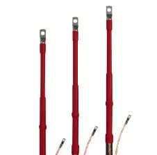 Mufa Terminal Termo Contraíble Interior 25-70mm2 24kV Kit 3 Terminaciones Monopolares  ETELEC