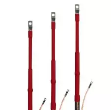 Mufa Terminal Termo Contraíble Interior 95-240mm2 17kV Kit 3 Terminaciones Monopolares  ETELEC