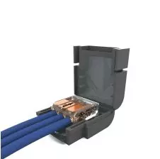 Conector Aislado en Gel IPX8 para Cable hasta 4mm2 + Conector WAGO 1x3 Vías ETELEC