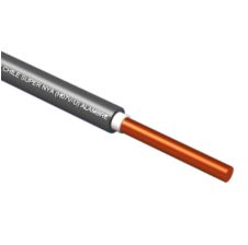 Alambre NYA 2.5mm² Negro H07V-U x Metro PROVEEDORES NACIONALES