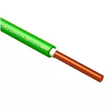 Alambre NYA 2.5mm² Verde H07V-U x Metro PROVEEDORES NACIONALES
