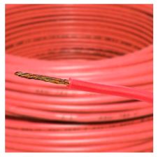Cable Ca 0,5mm H05v-K Rojo R-100m 70°c 500v 29085