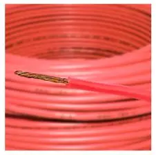 Cable Ca 0,5mm H05v-K Rojo R-100m 70°c 500v 29085 HELUKABEL