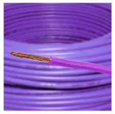 Cable Ca 0,5mm H05v-K Violeta R-100m 70°c 500v 29088 HELUKABEL