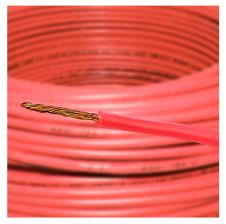 Cable Ca 0,75mm H05v-K Rojo R-100m 500v 70°c 29101