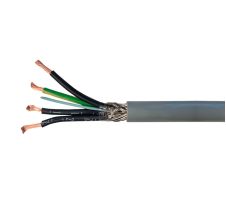 Cable Control F-Cy-Jz 4g4mm2 80°c 300/500v Gris Apantallado Metro