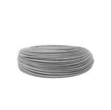 Cable Silicona Sif 1x2.5mm2 180°c Blanco Rollo 100mts Libre De Halógenos