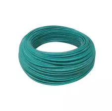 Cable Silicona Sif 1x4.0mm2 180°c Verde Rollo 100mts Libre De Halógenos