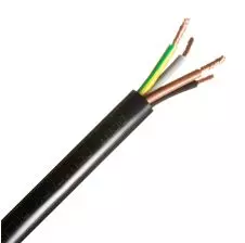 Cordón Flexible H05VV-F Multipolar 4x2.5mm2 Negro x Metro REVI