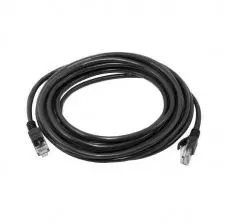 Patch Cord Negro Rj-45 0.90 Mt. Cat-5e(A)
 NET TRONIC