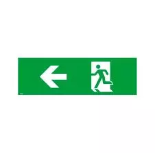 Pictograma Para Signal Led Hombre Flecha Izquerda 97x310mm