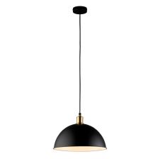 Lampara Colgante Decorativa Negro Matte & Oro Brillante E-27 220VAC VTEC