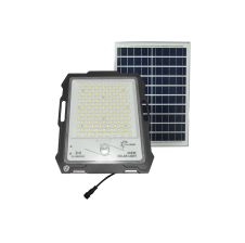 Proyector Solar Led Regulable 300w Impermeable Luz Neutra VTEC