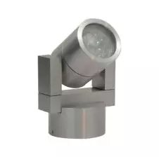 Foco Sobrepuesto Hermético Dirigible GU-10 Gris IP54 BOK - OUT 7 VTEC