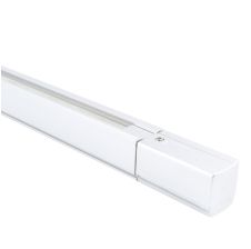 Riel Energizado Trifásico 2 Metros con Caja de Conexión Blanco VTEC