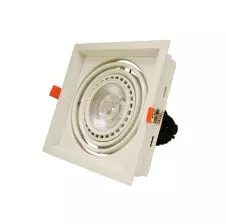 Foco Embutido Puzzle Simple 1xPAR30 E-27 Blanco VTEC