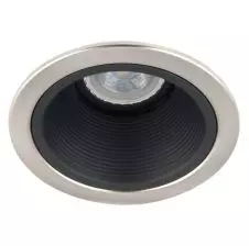 Foco Embutido Anti-Deslumbrante Retraido GU-10 Ø109mm IP20 Negro VTEC